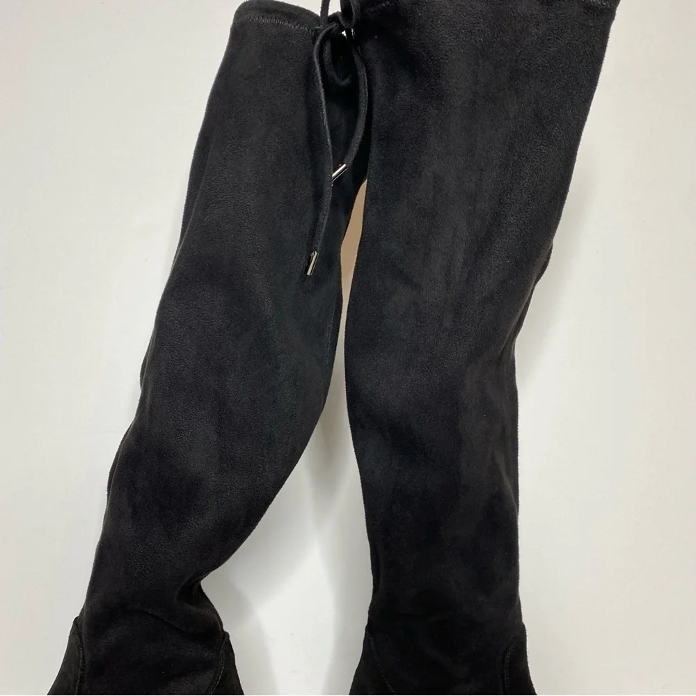 Blondo Black Suede Over the Knee Boot 6M